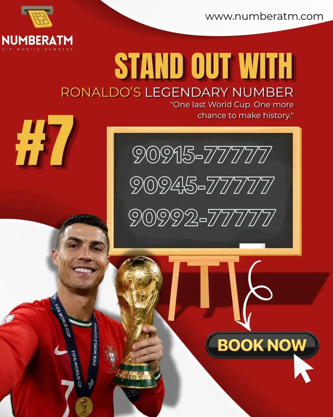 VIP numbers with repeating 7 patterns